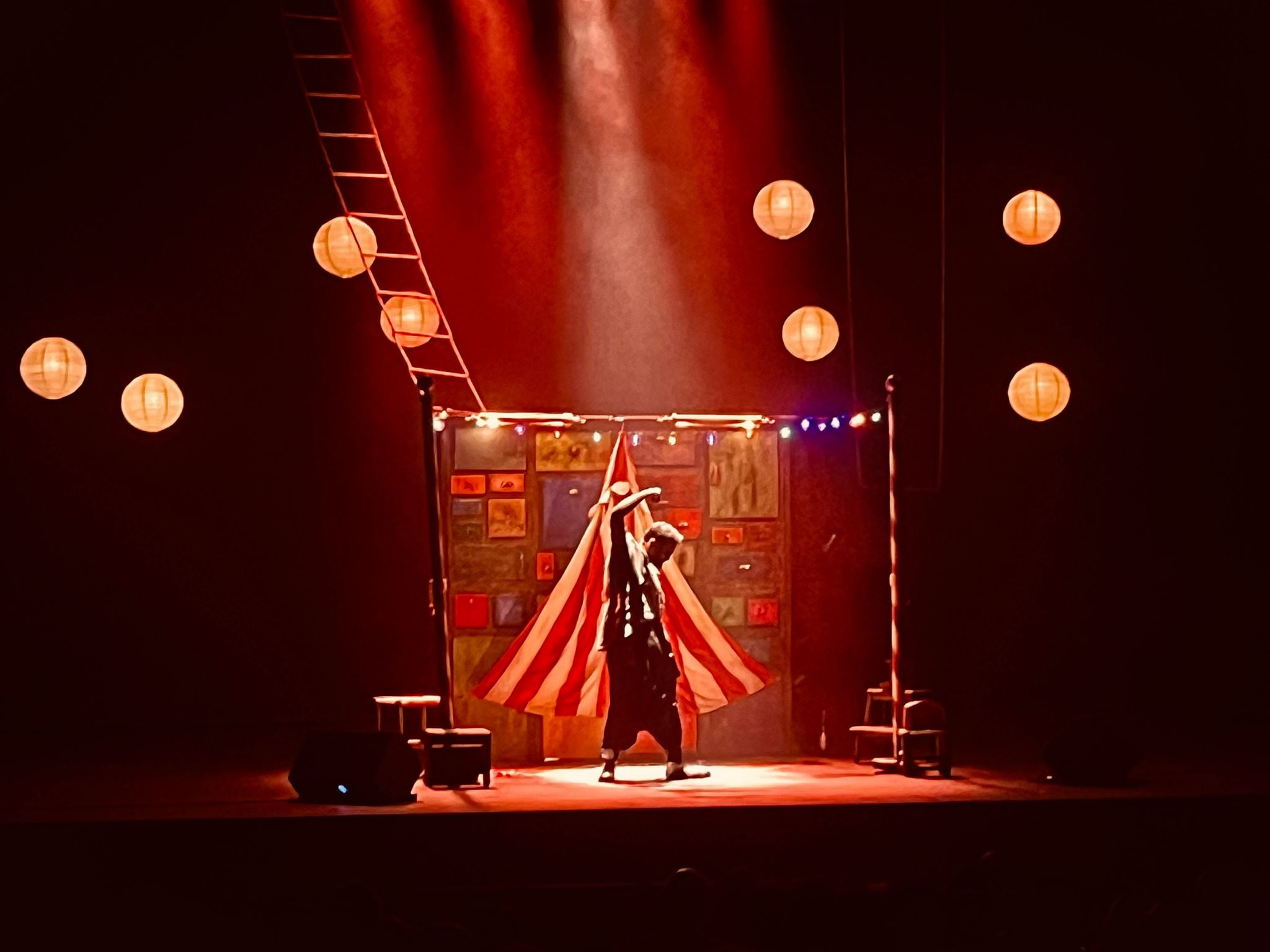 Jesús Bienvenido, en El Rámper, en el Teatro Falla de Cádiz