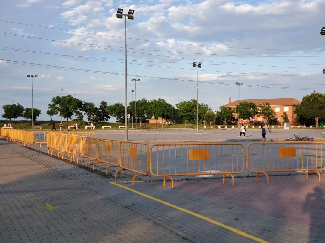 Lugar donde se celebra el mercadillo de Alcorcón