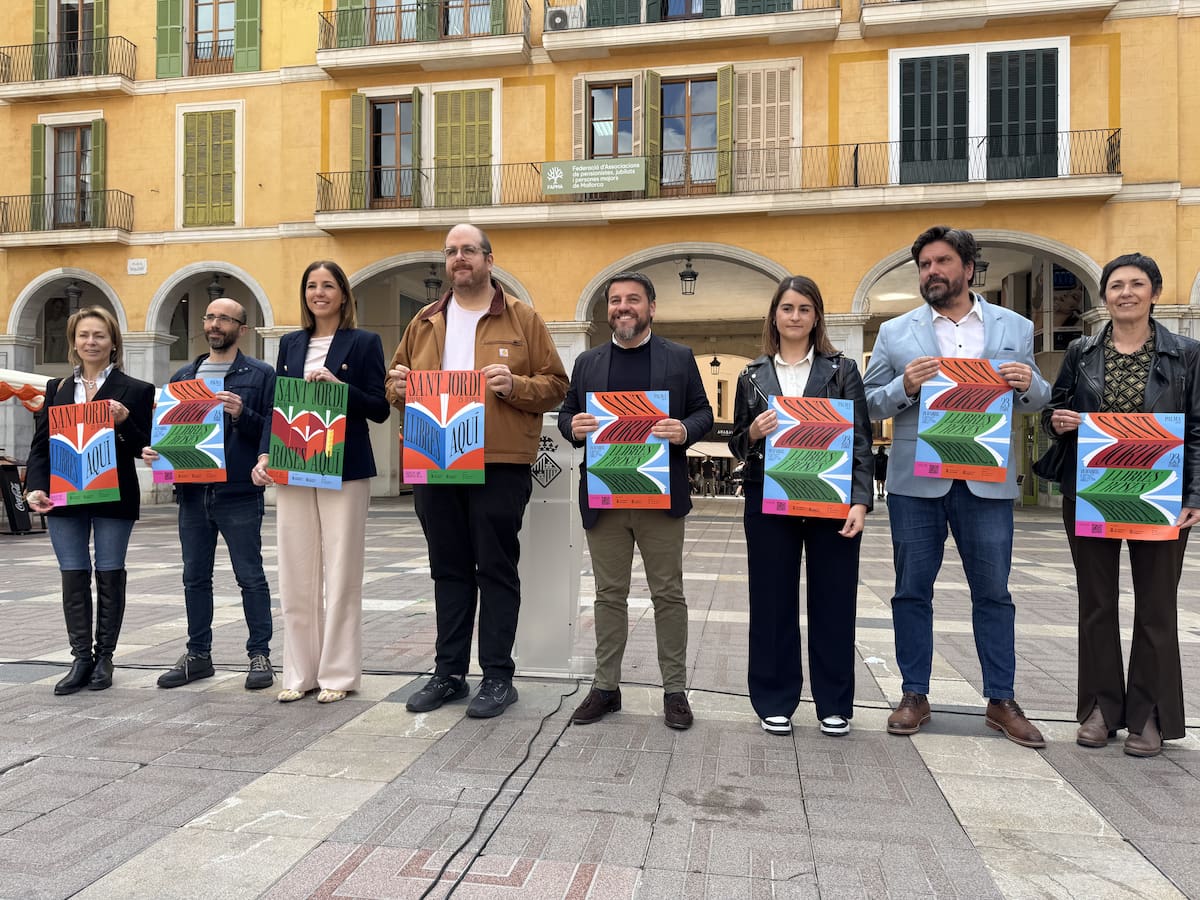 Sant Jordi en Palma incorporará floristerías y cerca de un centenar de actividades