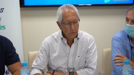 Rafael Coca durante una rueda de prensa