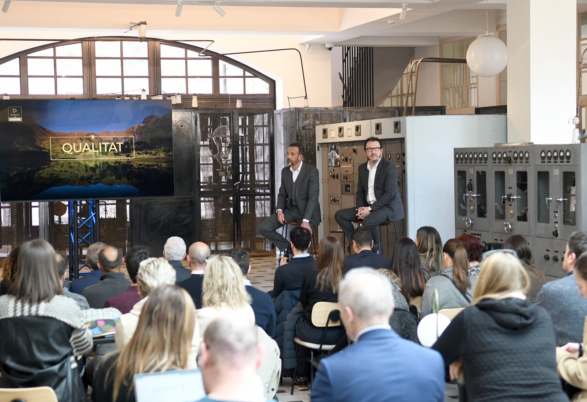 El ministre de Turisme en funcions, Jordi Torres, ha presentat el nou segell