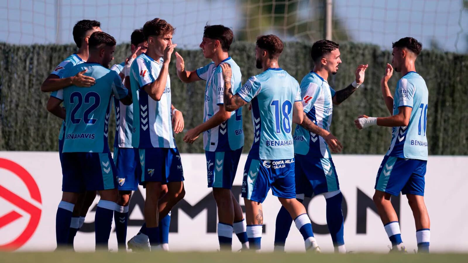 El Málaga CF en las instalaciones del Marbella Football Center