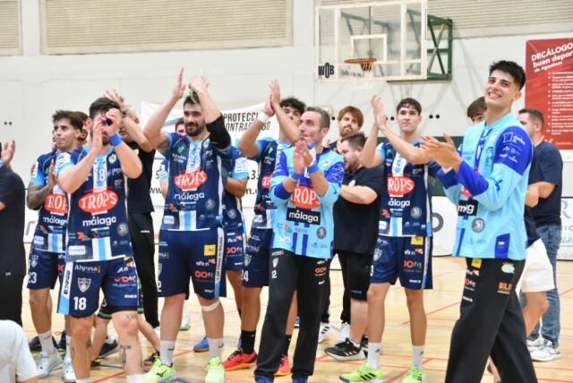 Jugadores del Trops Málaga