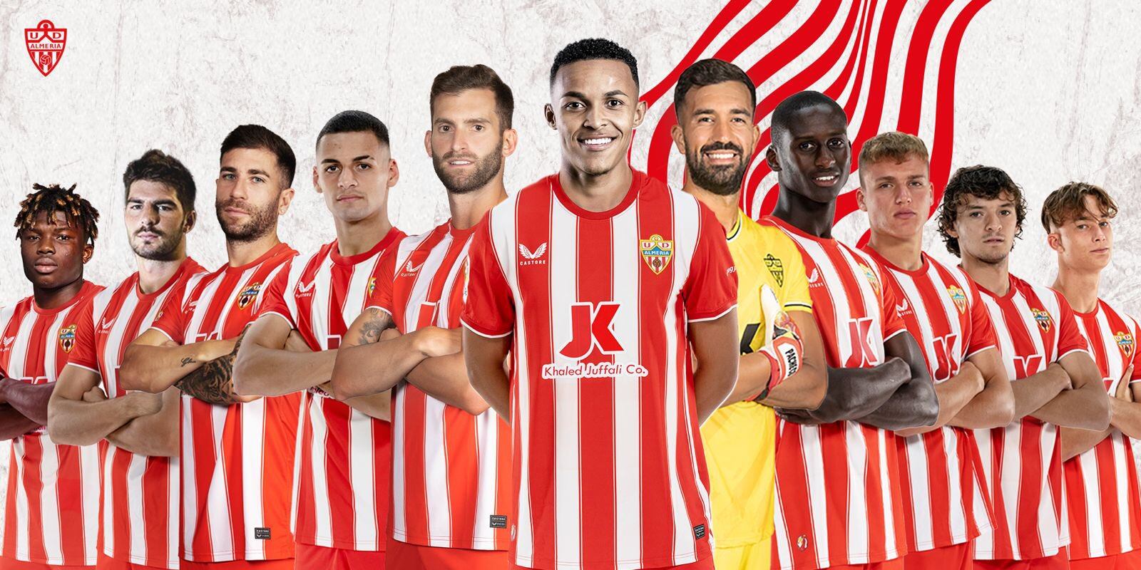 Los once fichajes que realizó el club rojiblanco en verano.