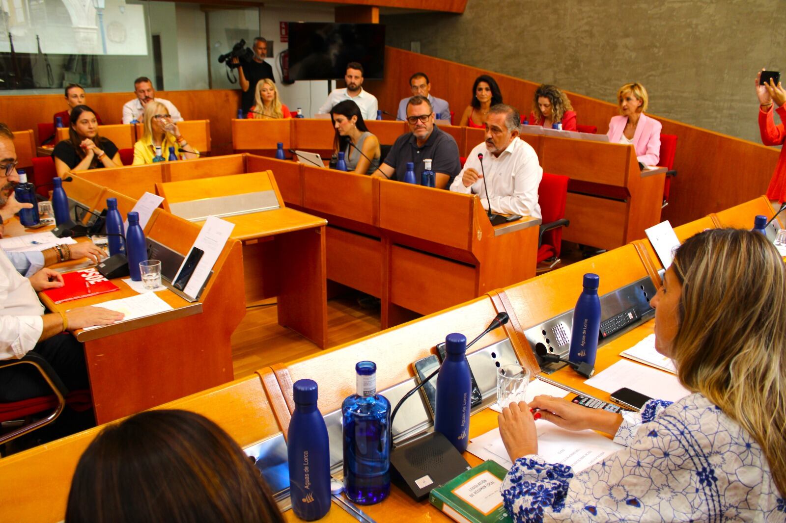 Pleno extraordinario del Ayuntamiento de Lorca