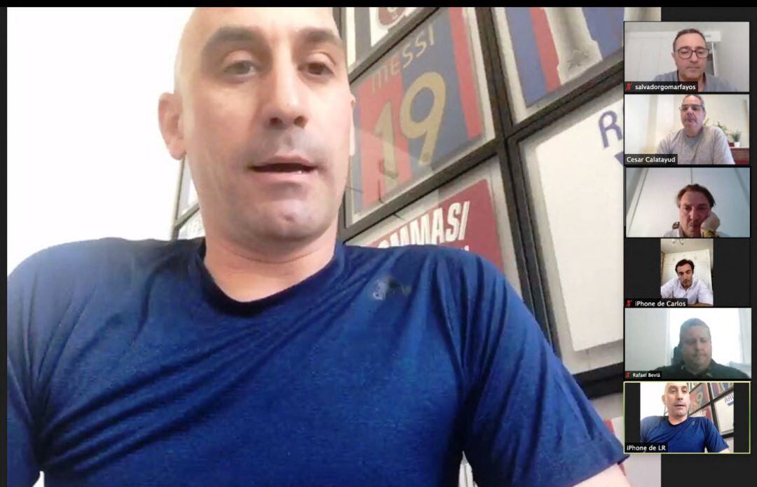 Luis Rubiales, presidente de la RFEF