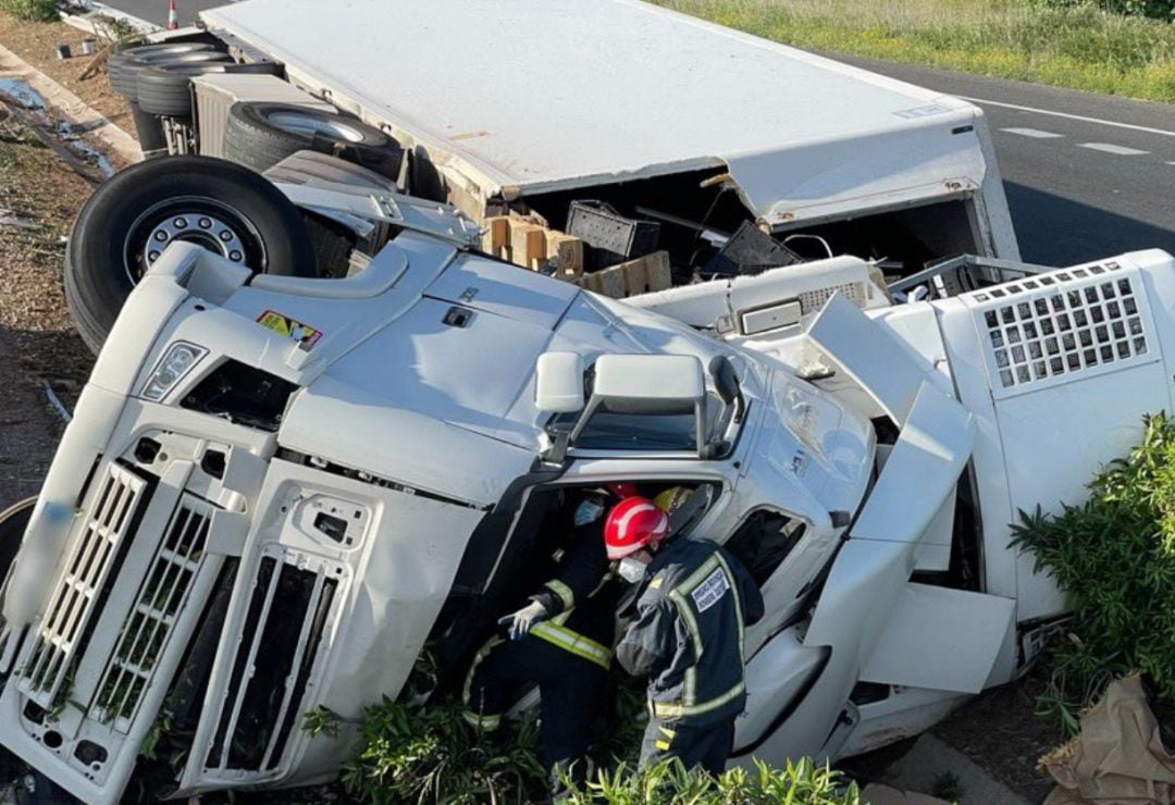 Accidente Ap7 en Alqueries