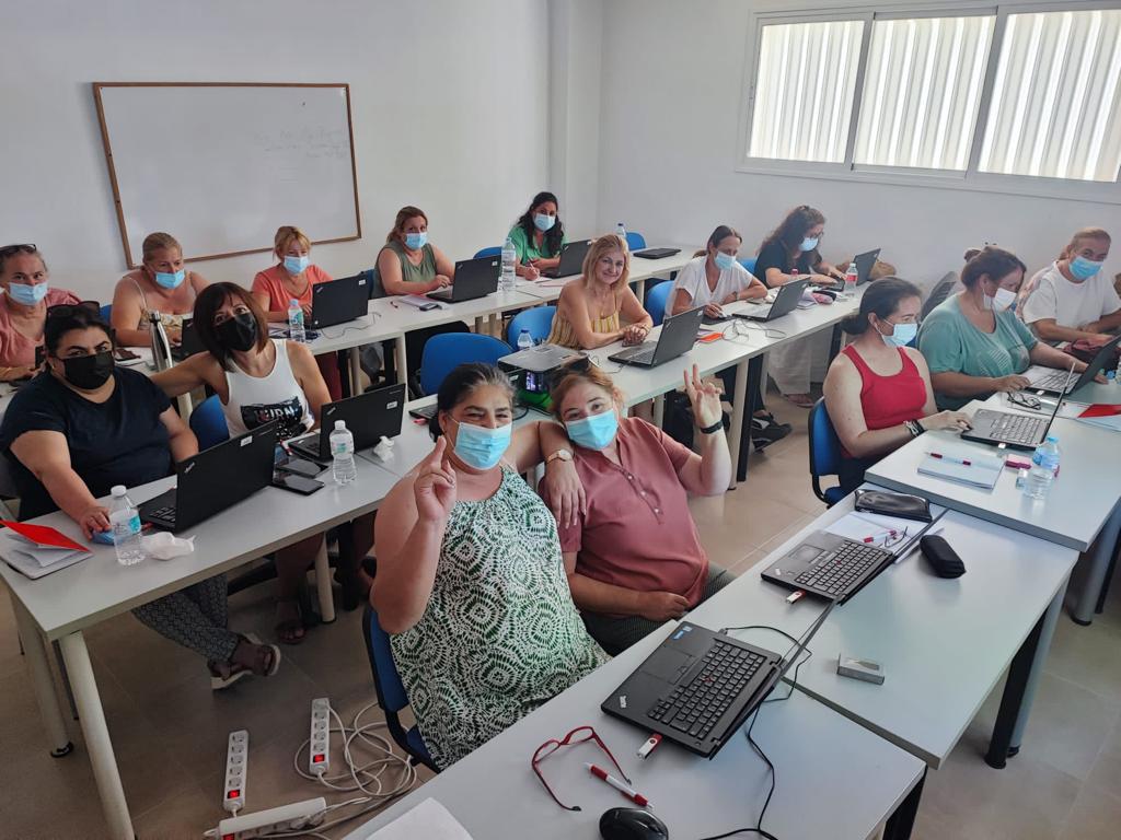 El curso de formación digital ya está impartiéndose en la provincia de Málaga