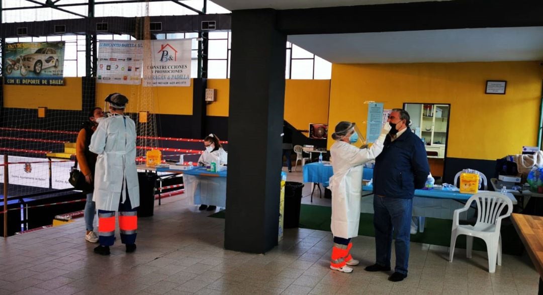 Cribados a la población para detectar coronavirus.