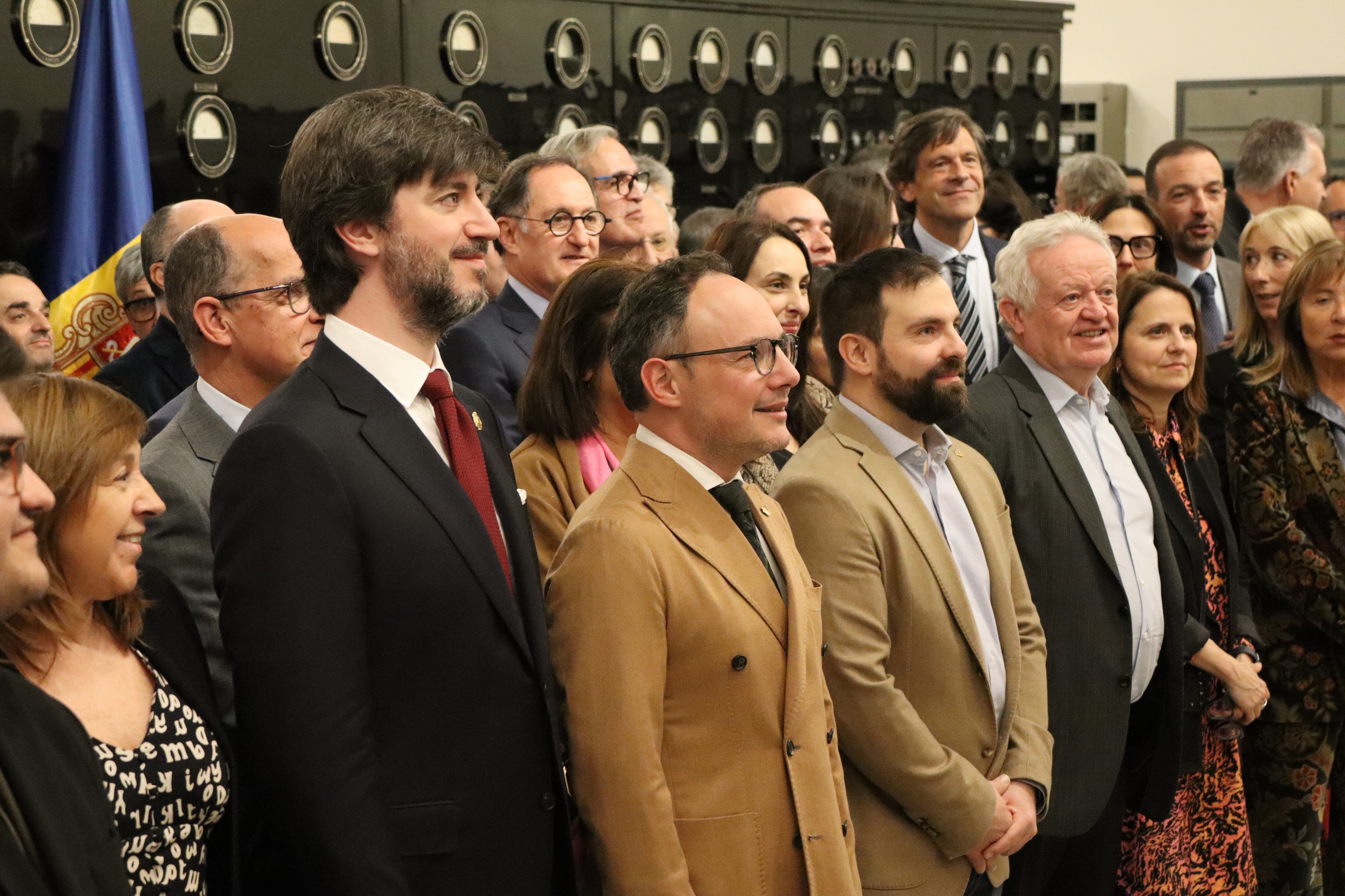 Homenatge del Govern a la societat civil en l'acte de commemoració del 33è aniversari de la Constitució celebrat ahir a Ràdio Andorra
