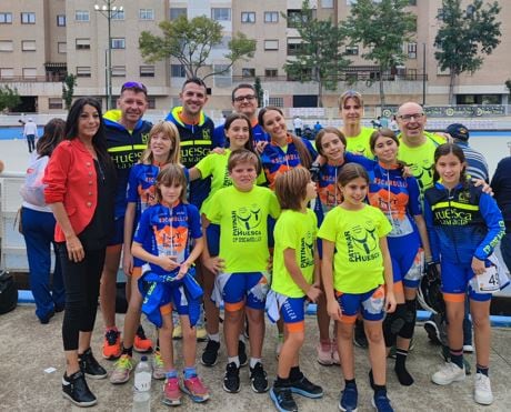 El Club Oscarroller Huesca en el Trofeo del Pilar en Zaragoza