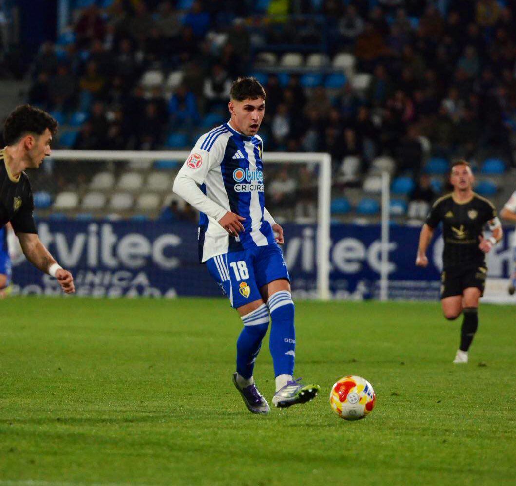 Borja Vázquez. Foto: Ponferradina.
