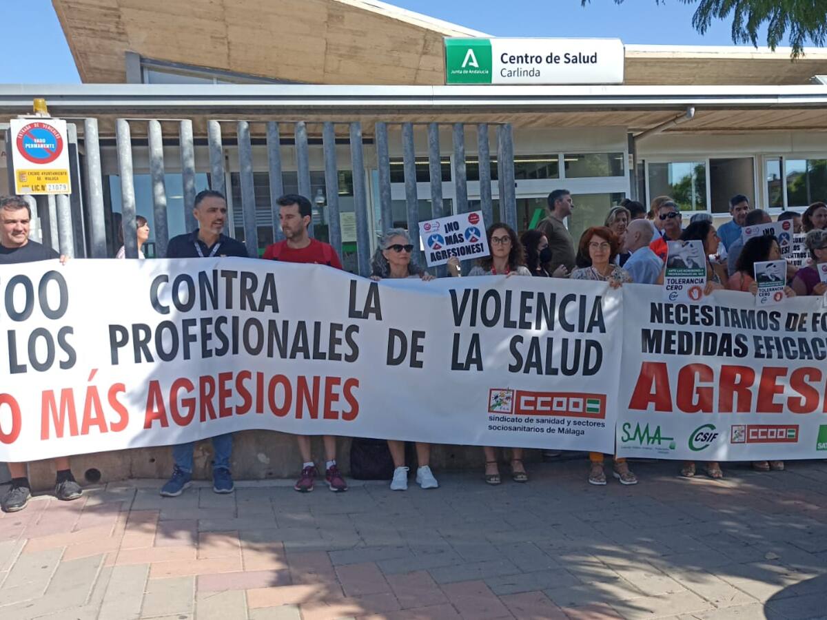 Nueva agresión en Málaga: Un paciente le parte una ceja a la encargada de Admisión en un centro de salud