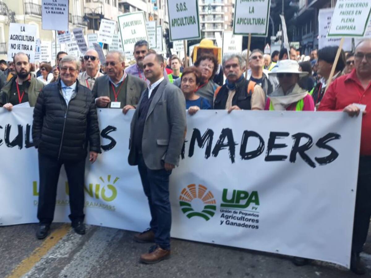 El campo de Elche reclama el Trasvase en Valencia