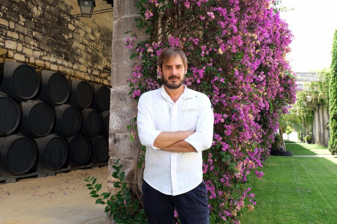 Javier Muñoz, el chef del Sherry, en Los Gigantes