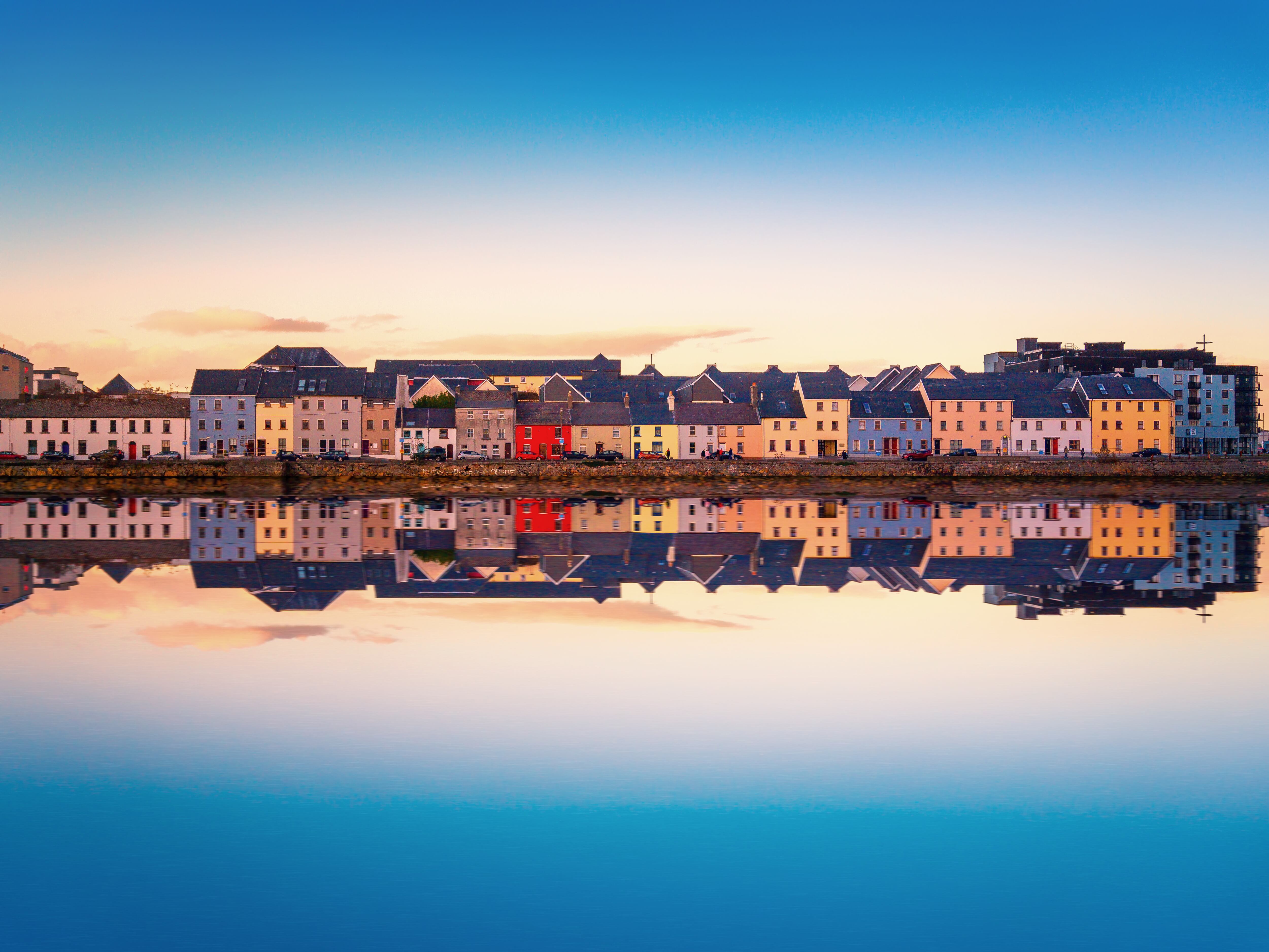 Galway, un pueblo costero al oeste de Irlanda