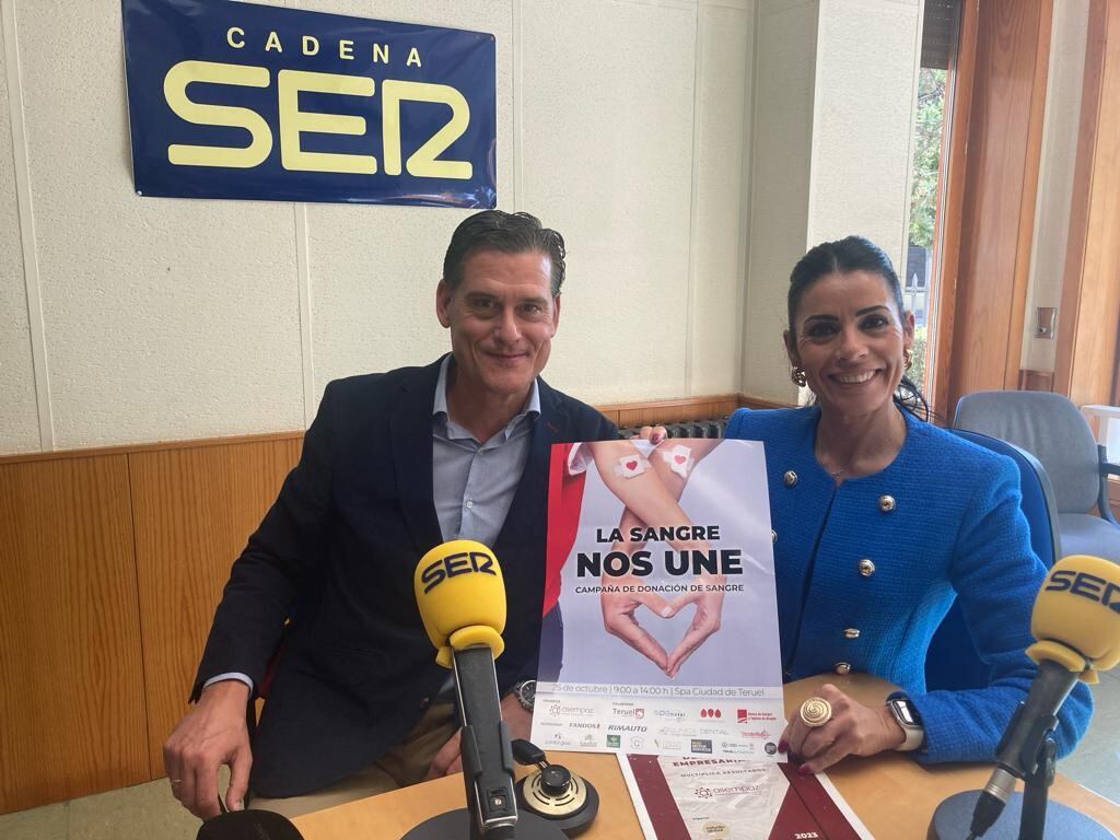 Belen Plumed y Miguel Angel Lluch en SER Teruel