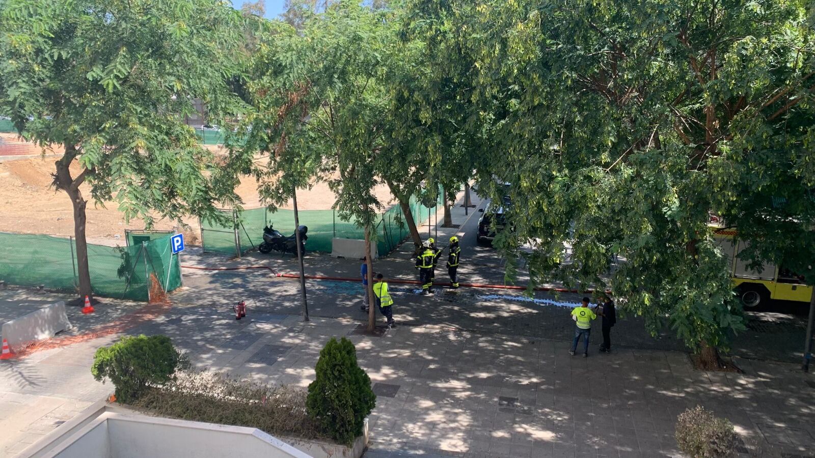 Un momento del suceso