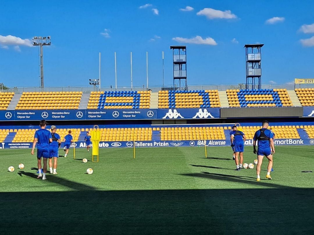 Inicio de la pretemporada del Alcorcón
