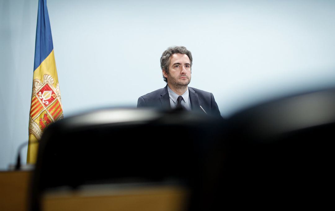 El ministre Portaveu, Eric Jover