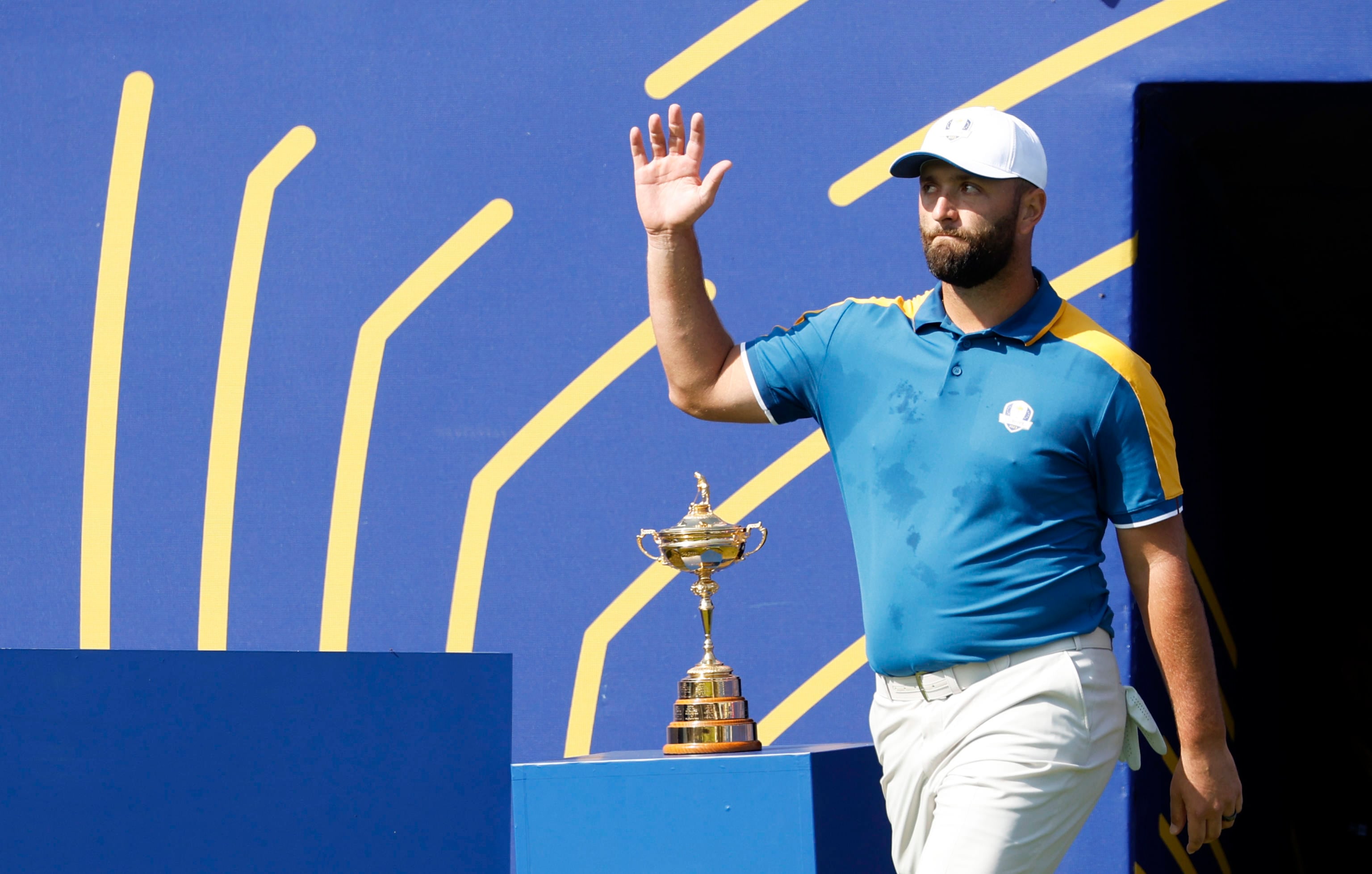 Jon Rahm en su participación en la Ryder Cup