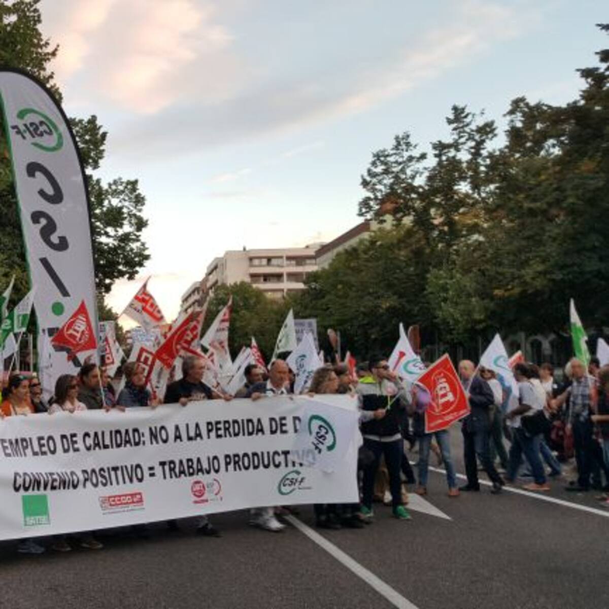 Los trabajadores de la Sanidad Privada se manifiestan