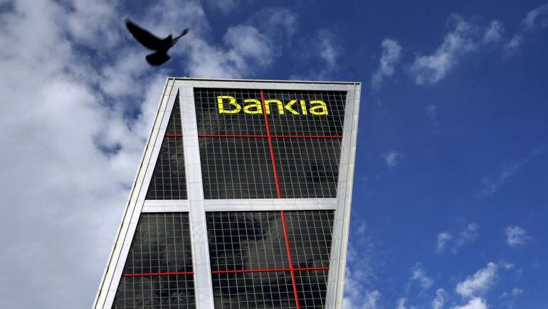 Imagen de archivo de las oficinas de Bankia en Madrid