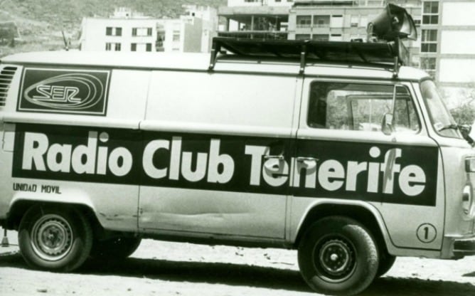 Unidad móvil de Radio Club Tenerife (años 80)