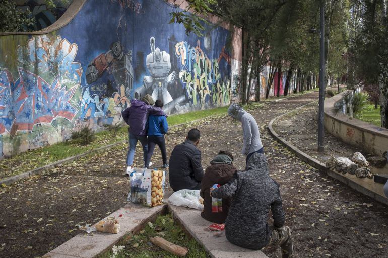 Menores extranjeros no acompañados en Madrid