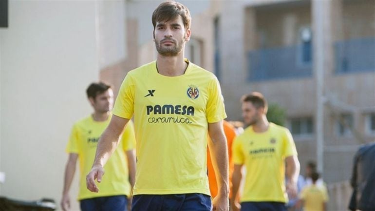 Manu Trigueros en un entrenamiento de la temporada pasada.