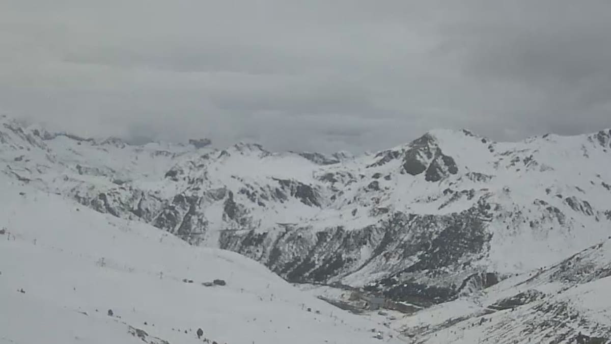 Fin de semana de precipitaciones en las estaciones de esquí