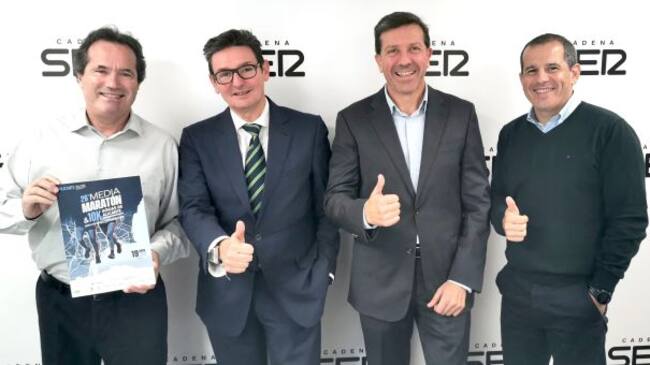 De izquiera a derecha: José Manuel Albentosa, José Luis Berenguer, Juan Carlos de Cabo y Carlos Arcaya