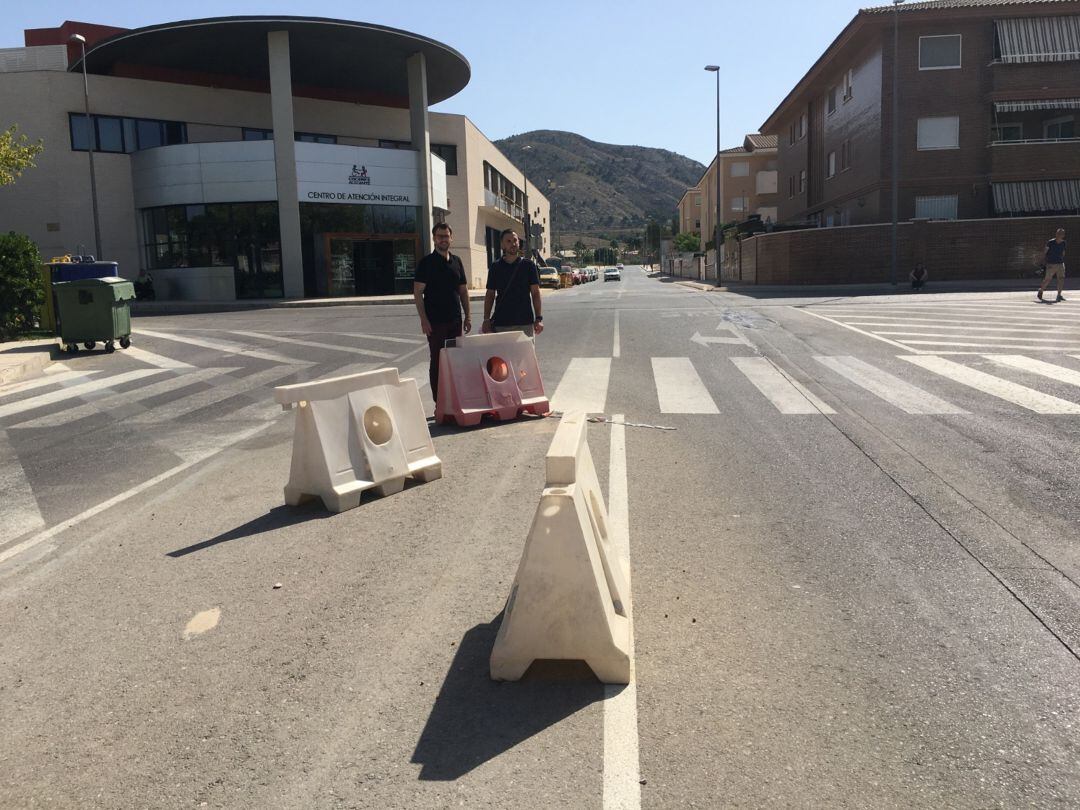 Cruce donde se instalará la glorieta