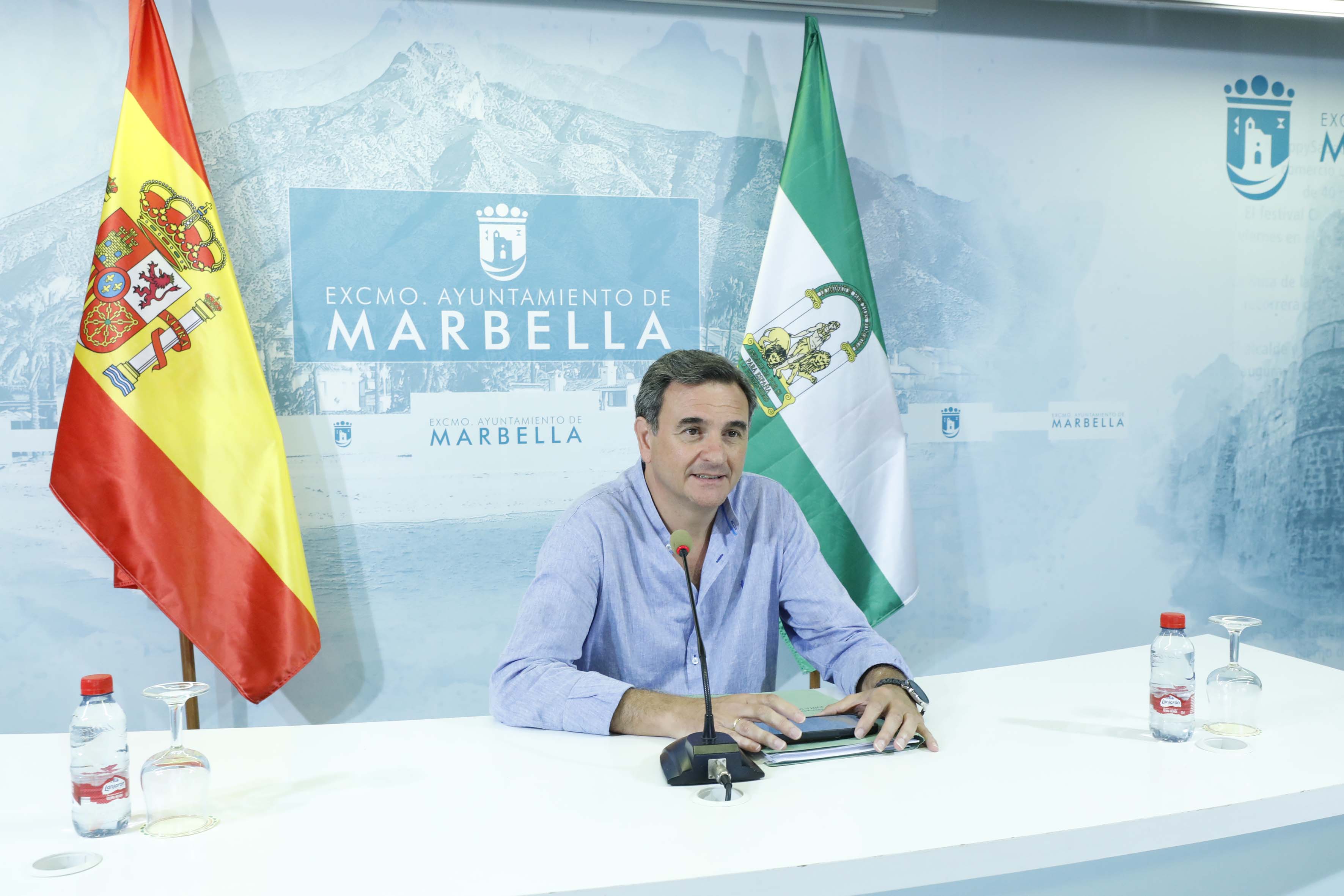 El portavoz del Ayuntamiento de Marbella este lunes