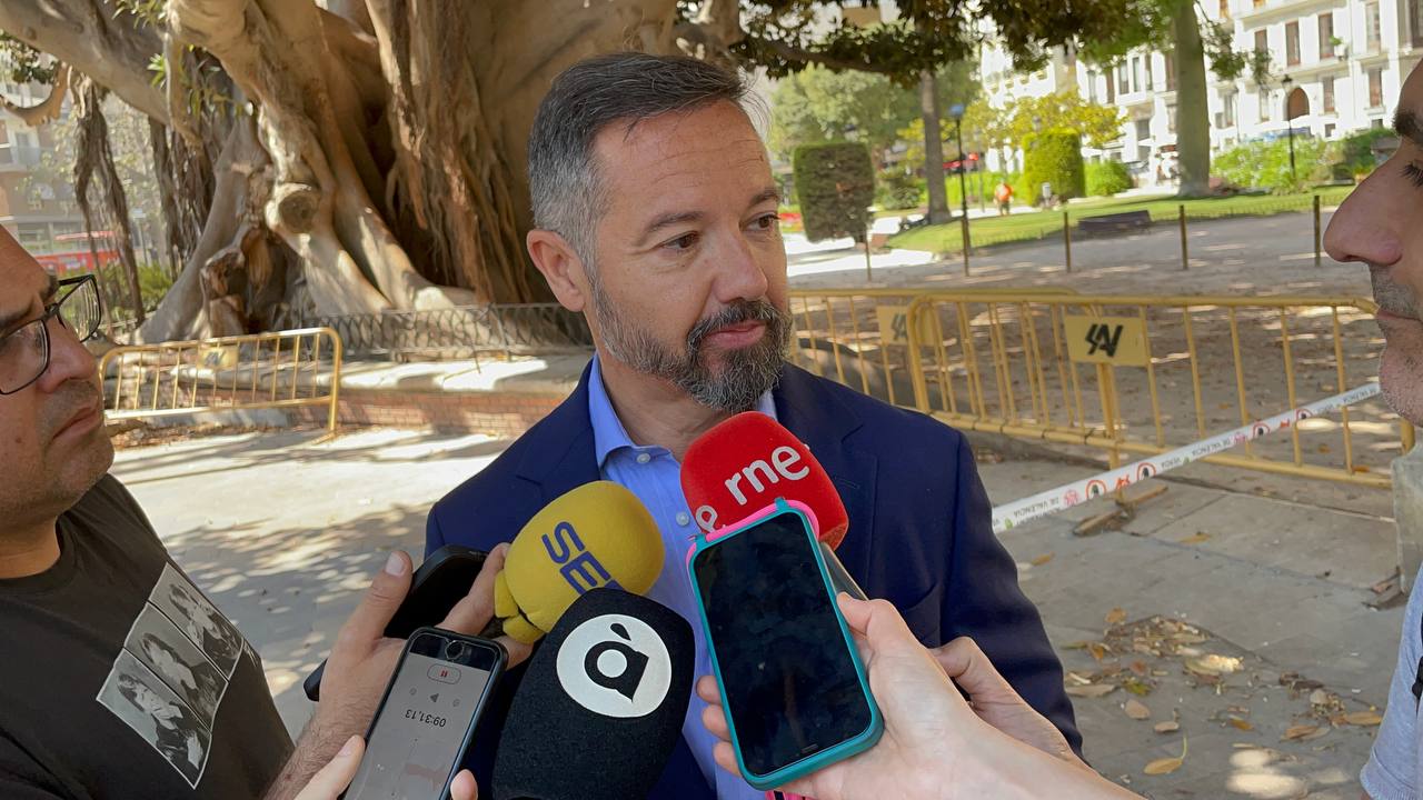 Juanma Badenas, portavoz de Vox en el Ayuntamiento de València