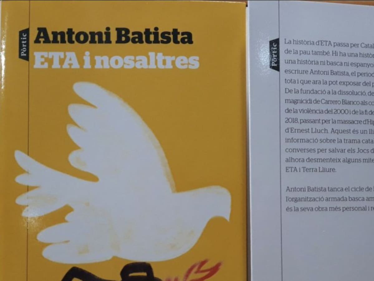Antoni Batista presenta el llibre 'ETA i nosaltres'