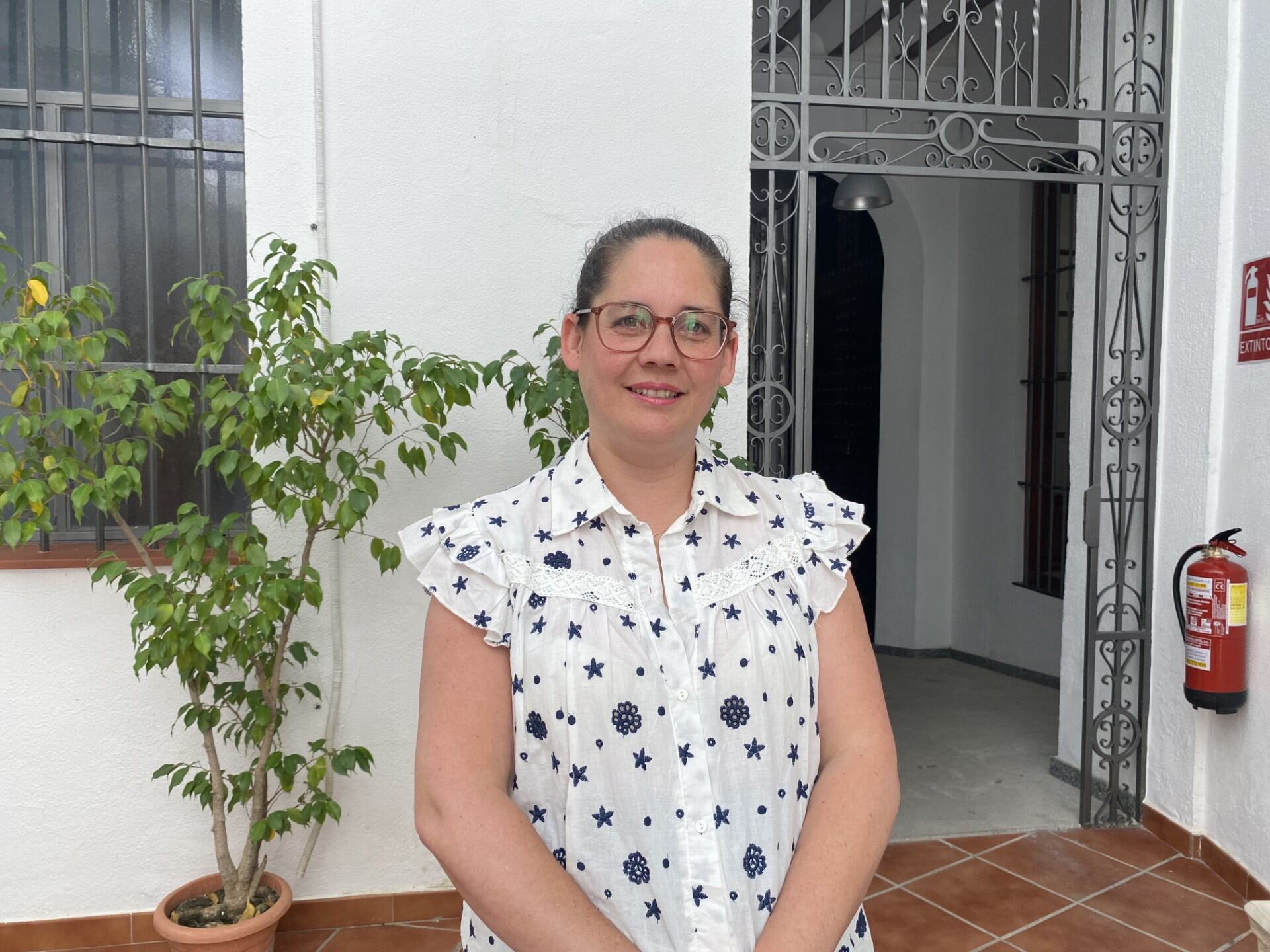 Marina Segura, portavoz de Izquierda Unida en Morón.