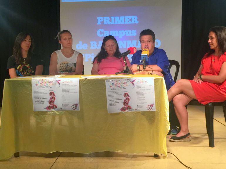 Momento de la presentación del campus