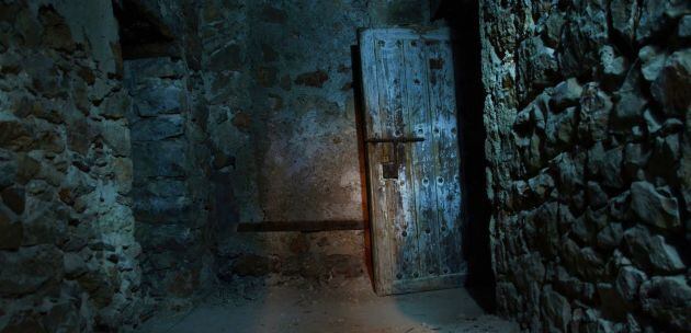 Puerta de una celda en la cárcel del Corregidor de Cuenca.