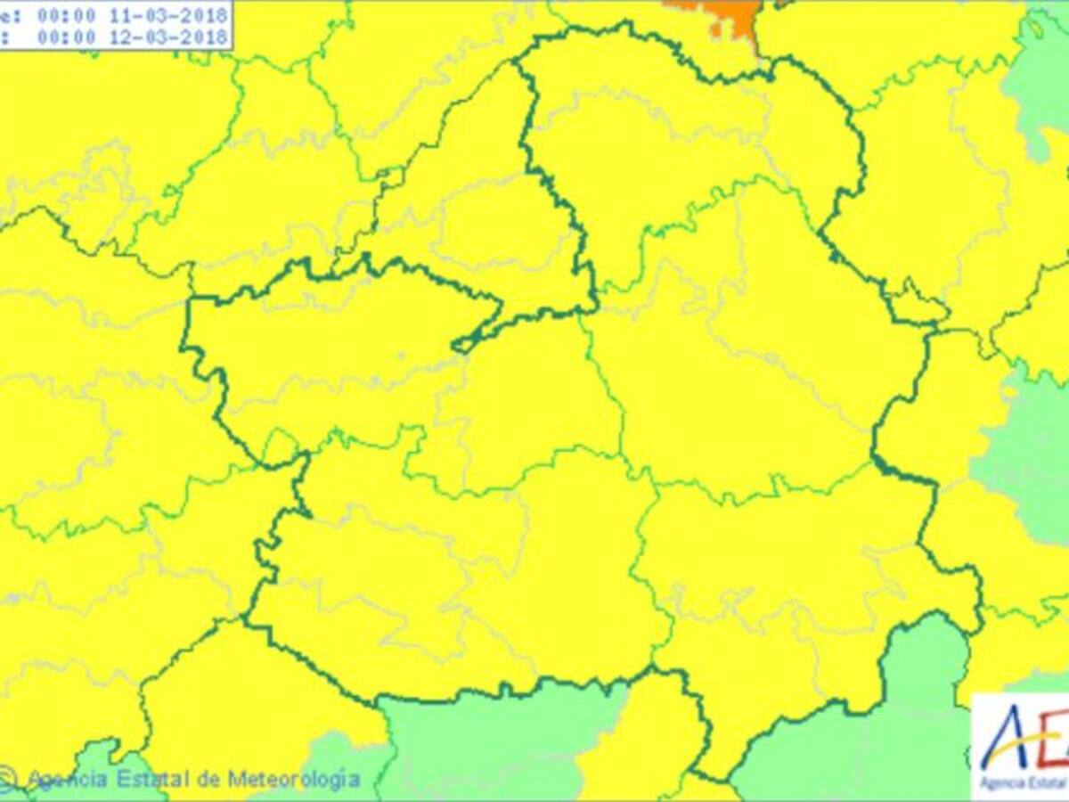 Lluvia y viento para un fin de semana en alerta amarilla