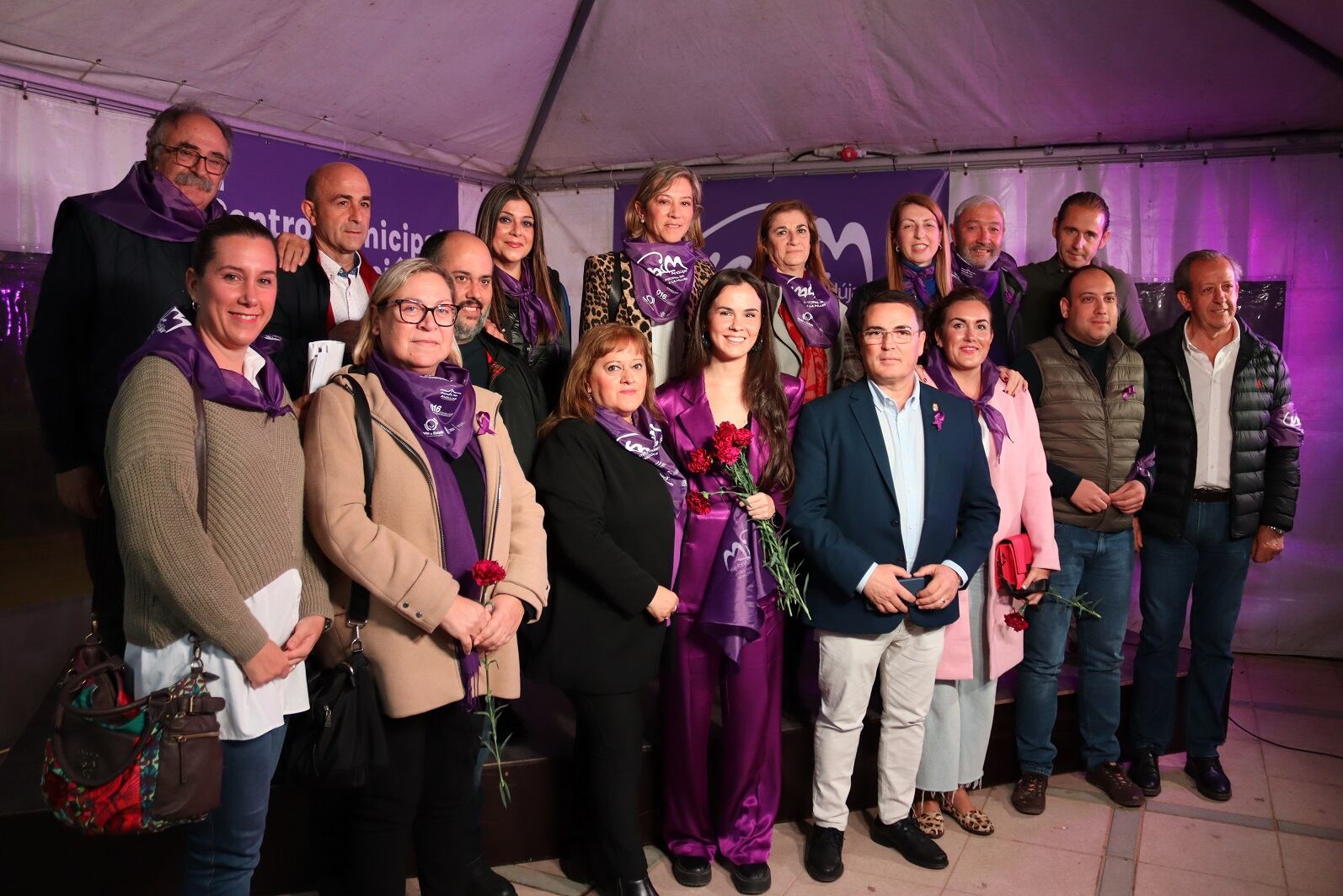 Acto institucional en el Día internacional para la eliminación de la violencia de género.