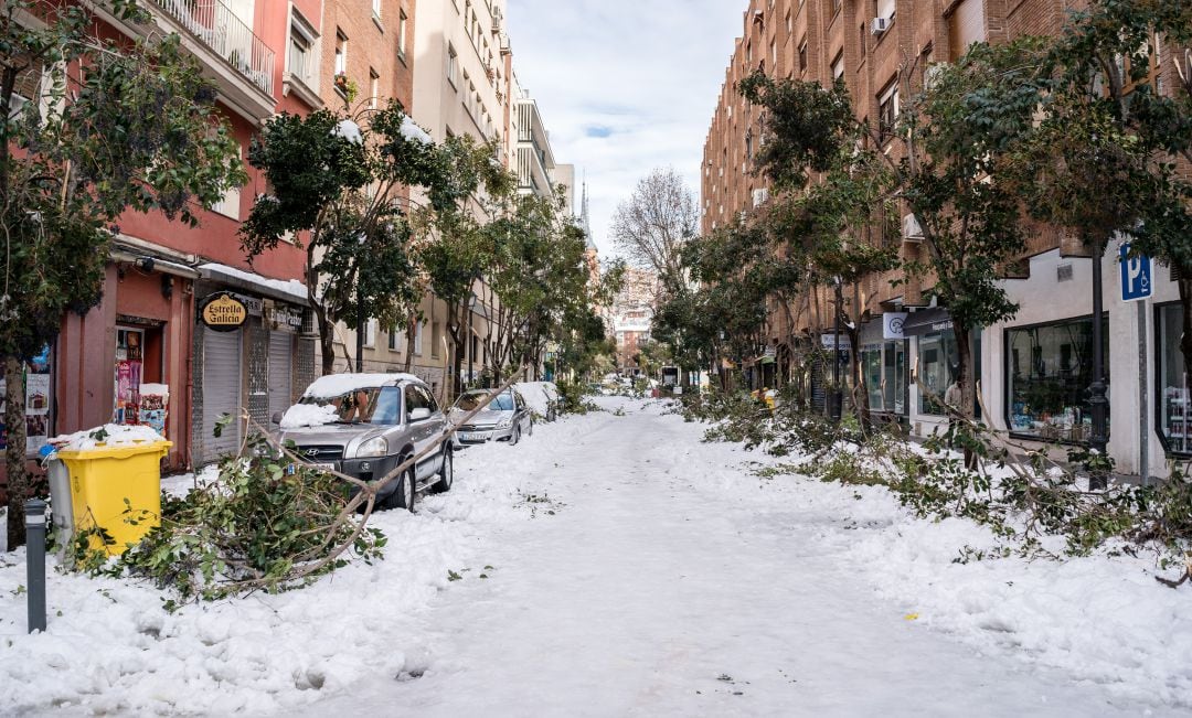 El temporal ha afectado principalmente a Madrid.