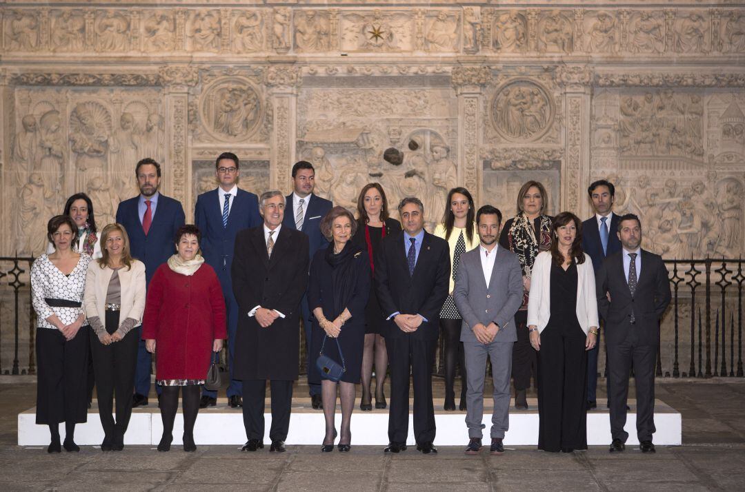 La reina Sofía recibió en 2018 el premio de las ciudades patrimonio