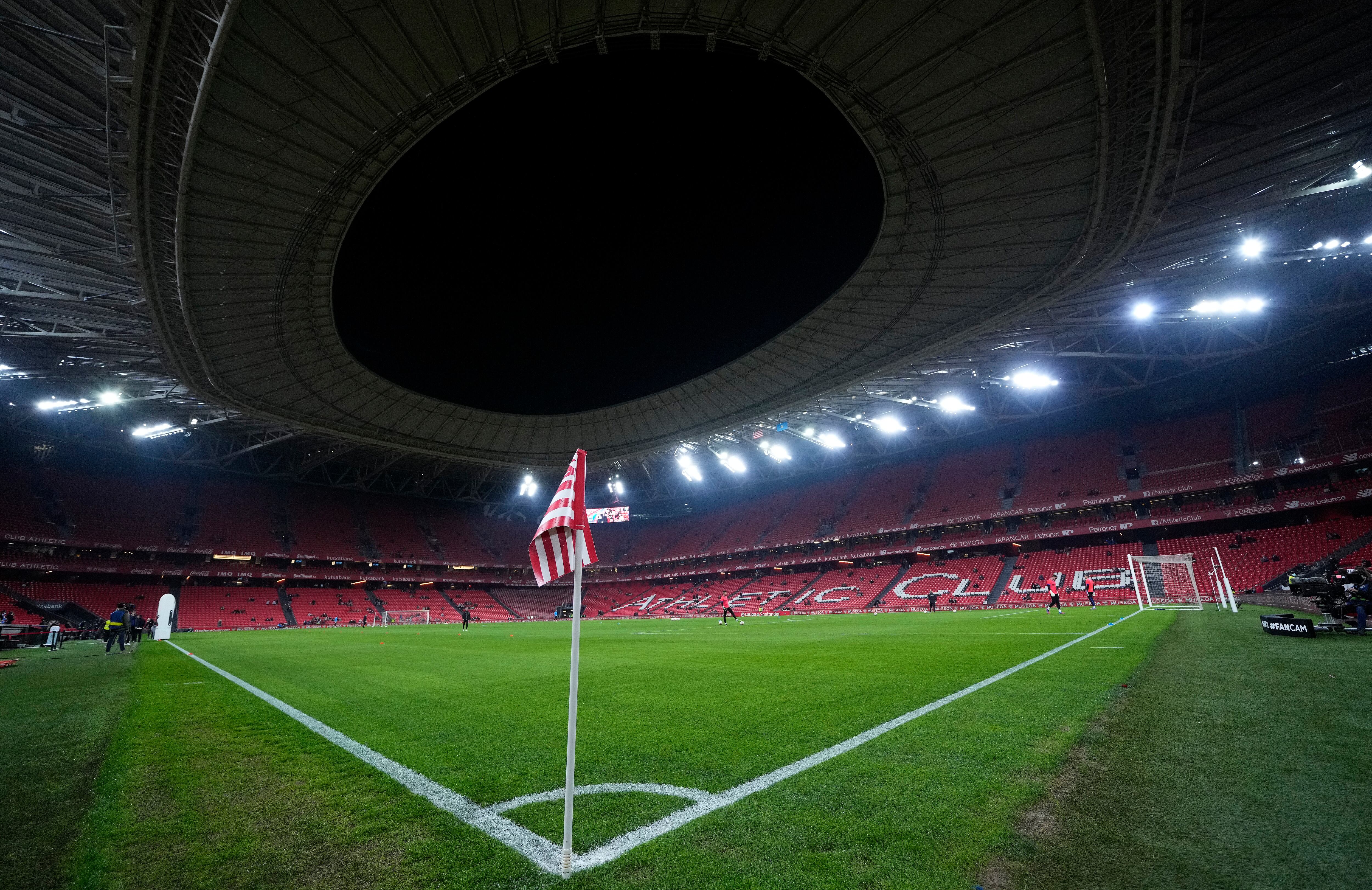 San Mamés, en la antesala del partido contra el Getafe