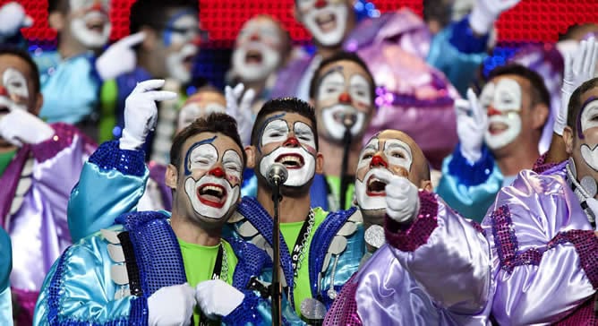 Final del concurso de Murgas del Carnaval de Tenerife 2013