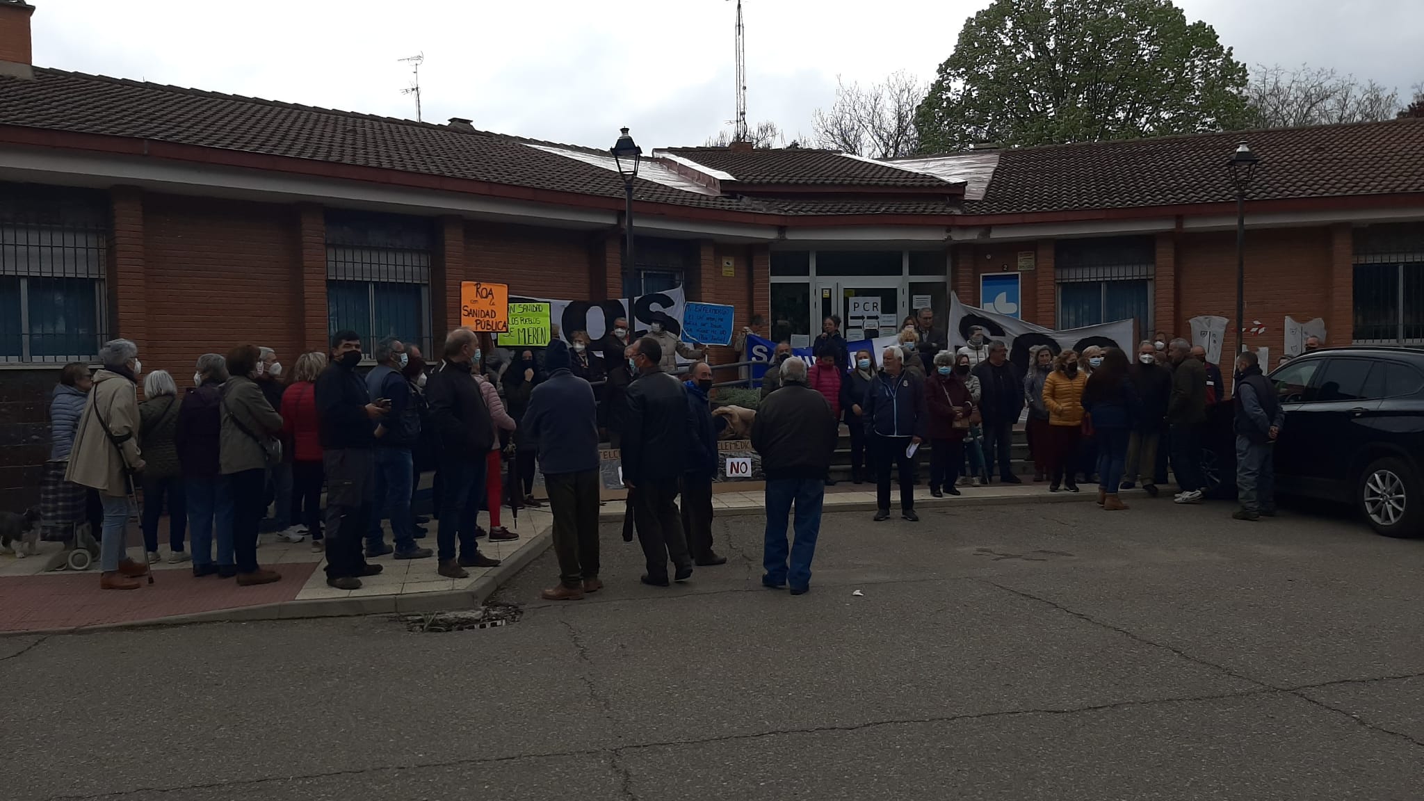 Usuarios de la zona de salud de Roa se concentran por una sanidad rural de calidad