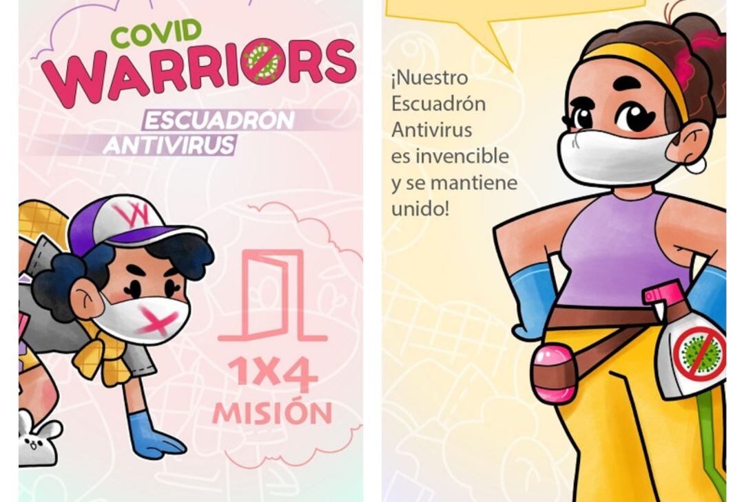 &#039;Covid Warriors&#039; es una de las iniciativas impulsadas por el Instituto Andaluz de la Mujer para este verano