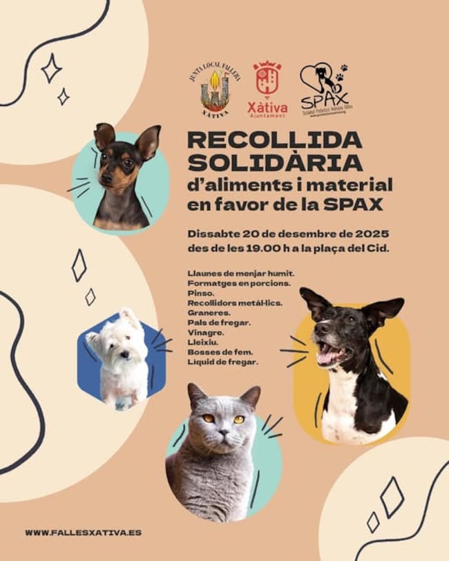 Cartel del evento fallero