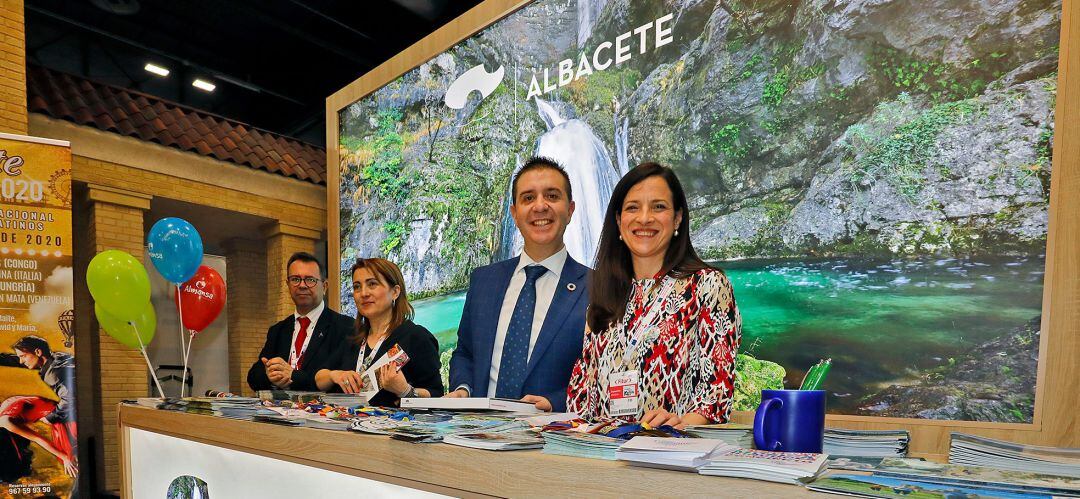 Mostrador de Albacete en FITUR