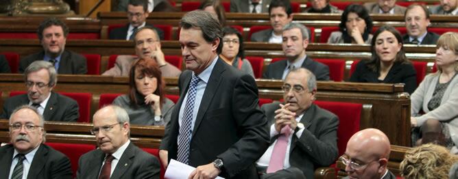 Artur Mas, investido president de la Generalitat catalana